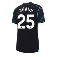 Fotbalové Dres Manchester City Manuel Akanji #25 Dámské Alternativní 2023-24 Krátký Rukáv